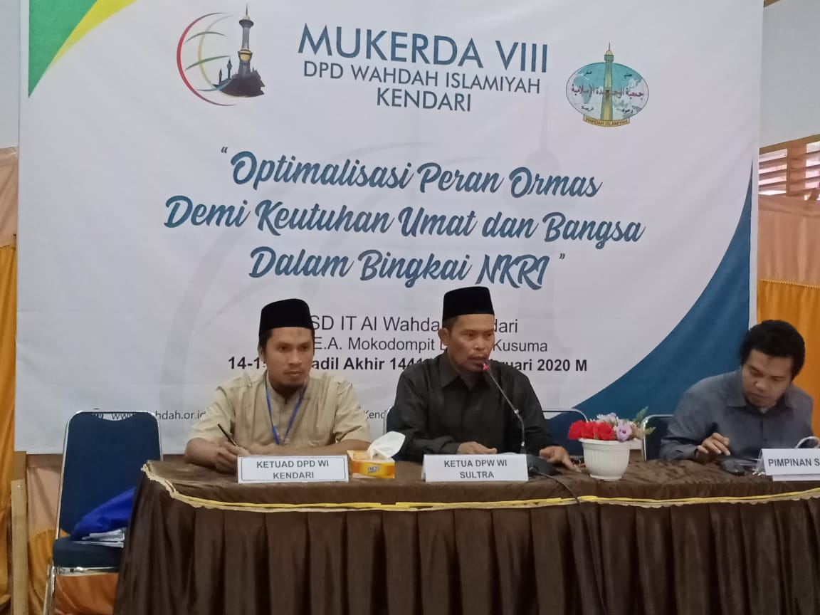 Gelar Mukerda VIII, Wahdah Islamiyah Kendari Luncurkan Program 'Serasi'